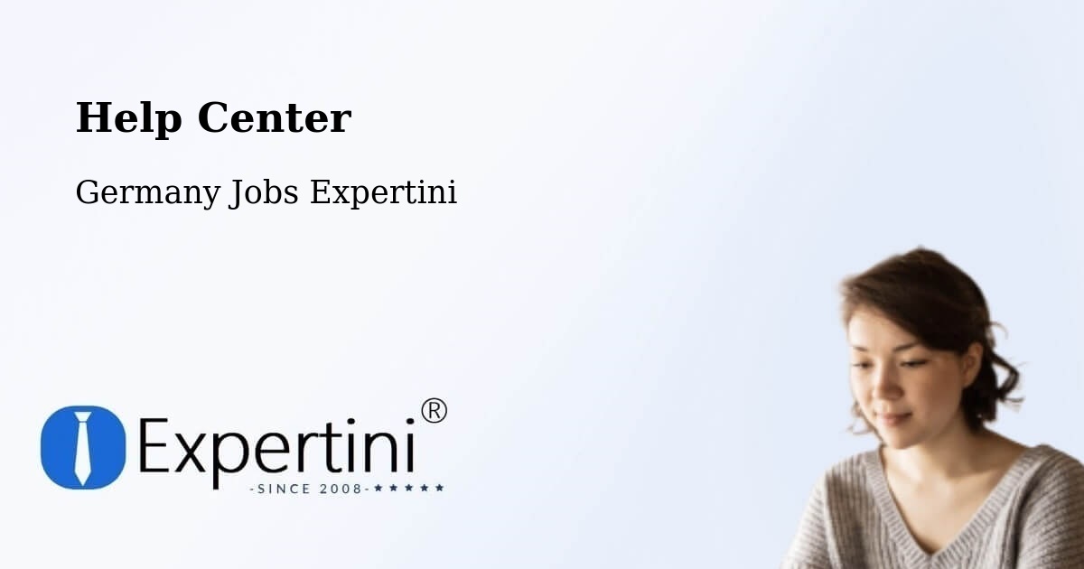Help Center - Germany Jobs Expertini